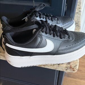 Nike Black and White Athletic Shoes